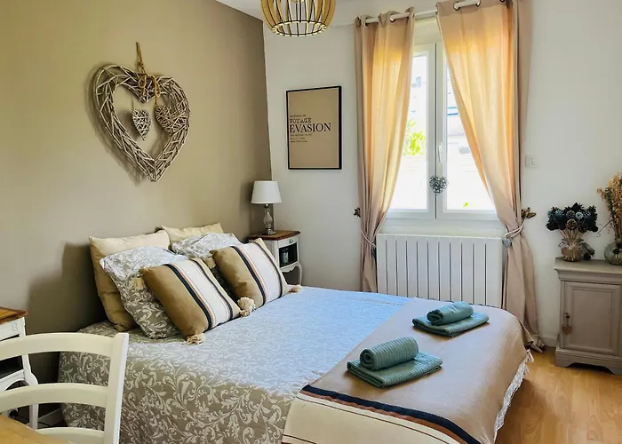 Le 4 Maison De Charme Proche De La Wifi Сasa de vacaciones Barneville-Carteret