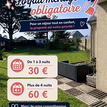 Le 4 Maison De Charme Proche De La Wifi * Barneville-Carteret